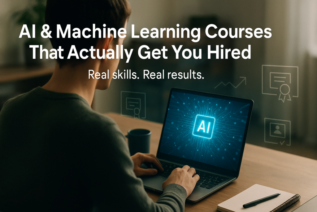 AI machine learning courses