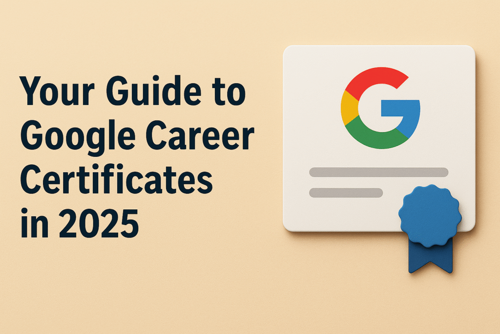 Your Guide to Google Career Certificates in 2025